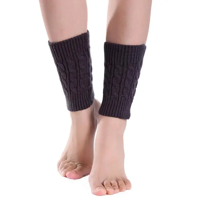 Новые стильные короткие вязаные носки, гетры, сапоги, защита до середины икры, теплые эластичные женские носки, дышащие носки, Meias Hocok