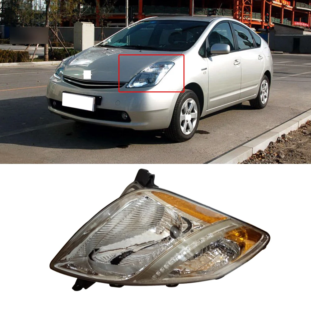 Capqx для Toyota Prius 2005 2006 2007 2008 2009 бампер передний головной светильник фара дальнего света работает светильник головной светильник налобный фонарь