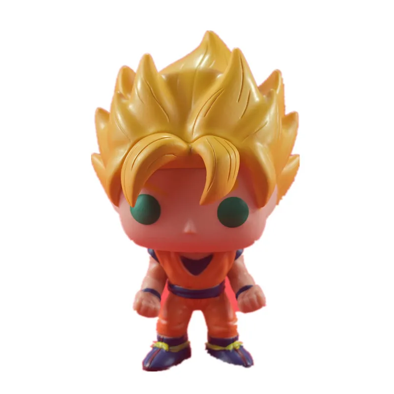 FUNKO POP Dragon Ball Sun Wukong Vegeta Saroo Bic Freeza фигурка супер изображение кукла поп! ПВХ игрушка