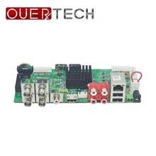 OUERTECH AHD CVI TVI IP CVBS 5 в 1 4CH 5MP DVR плата 4CH RCA аудио в 2 SATA HDD порт ONVIF видеонаблюдения CCTV DVR основная плата