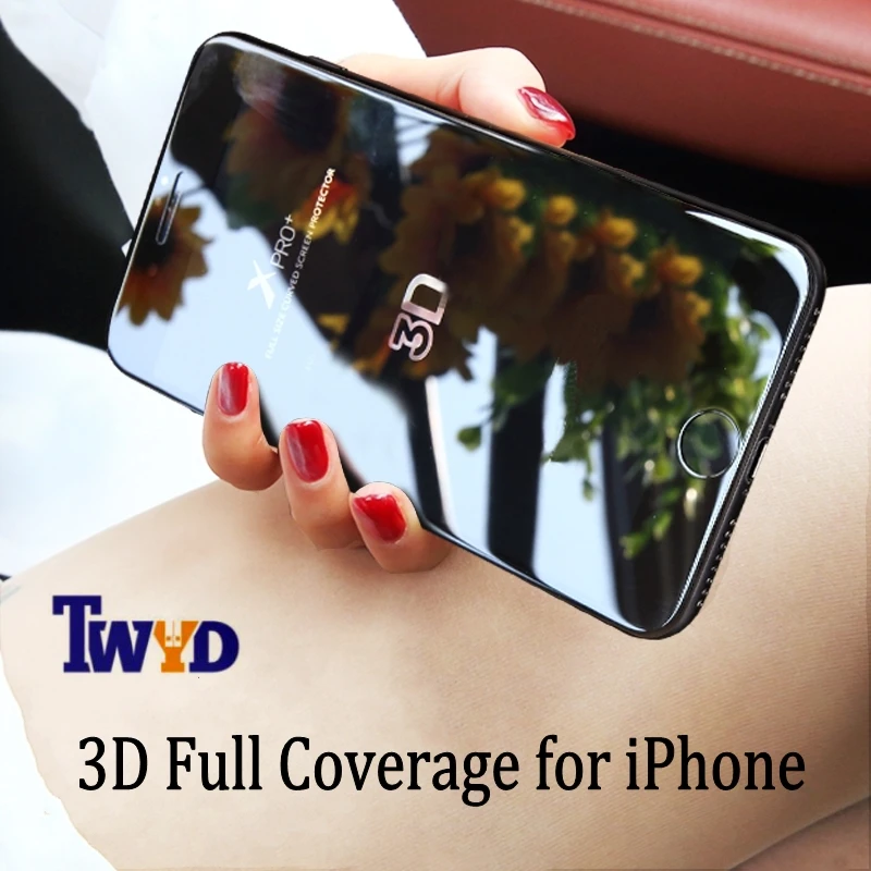 3D закаленное стекло с полным покрытием для iphone 11 Pro XS MAX XR X 8 6 6s Plus 7 SE 2020 Защитная