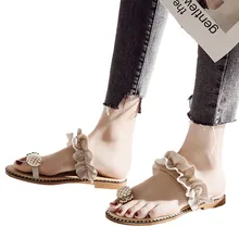 SAGACE; женские шлепанцы на плоской подошве; шлепанцы без задника с открытыми пальцами; модные Молодежные стразы; летняя пляжная обувь; роскошная женская обувь