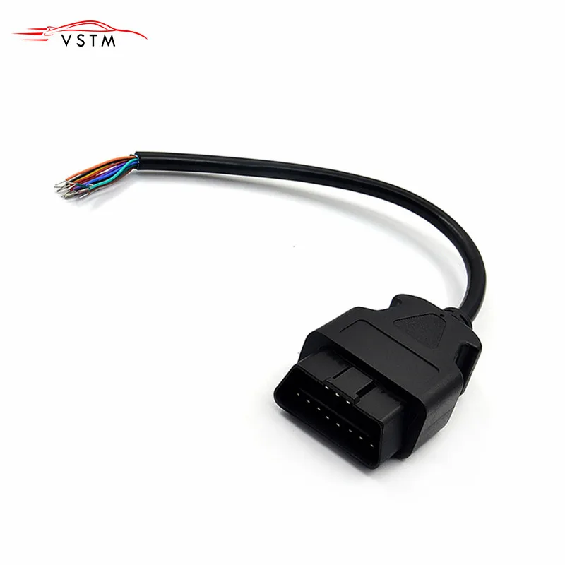 Диагностический кабель инструмент 16 Pin штекер разъем удлинитель OBD OBDII ODB2 OBD2