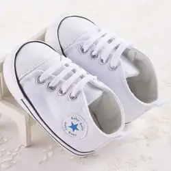 Новые Симпатичные одежда для малышей для девочек обувь для новорожденных противоскользящие мягкая подошва обувь для ползунков Размеры 0-18 M
