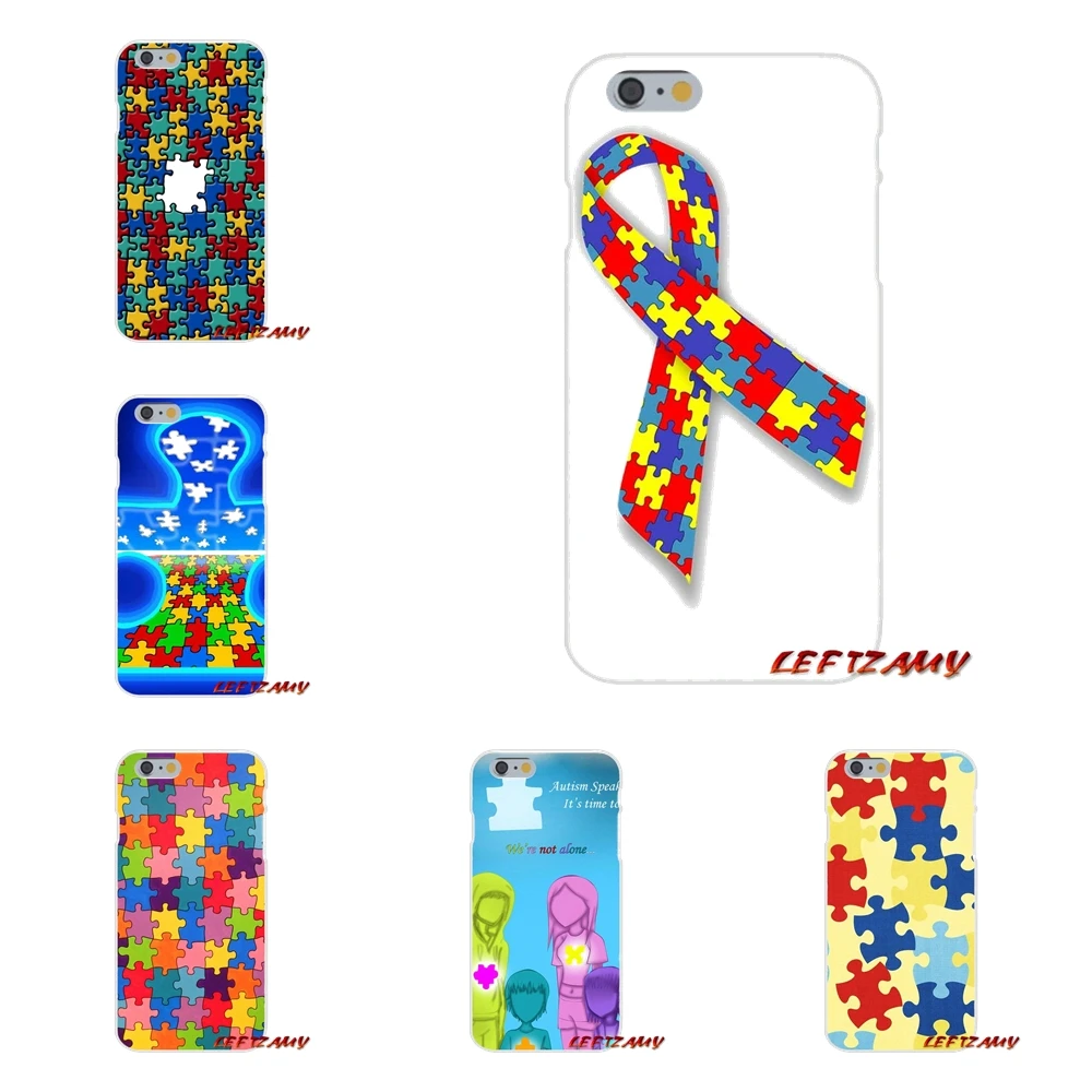 

Puzzle Autism Awareness Art Slim Silicone phone Case For Samsung Galaxy S3 S4 S5 MINI S6 S7 edge S8 S9 Plus Note 2 3 4 5 8