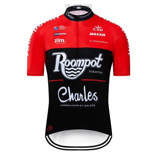 Команда UCI ROOMPOT велосипедная одежда быстросохнущая велосипедная одежда велосипедные Джерси шорты костюм Maillots 12D Pad - Цвет: Shirt 7