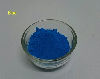 

NEON Lake Blue Color Fluorescent Phosphor Pigment Powder for Nail Polish&Painting&Printing,100g/lot Powder Fluorescence