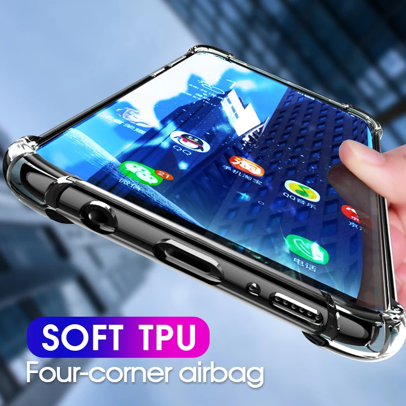 Противоударный чехол для телефона Samsung Galaxy A50 A30 A20 A10 A70 A40 A51 A71 M30 M20 M10 A20e A2 Core