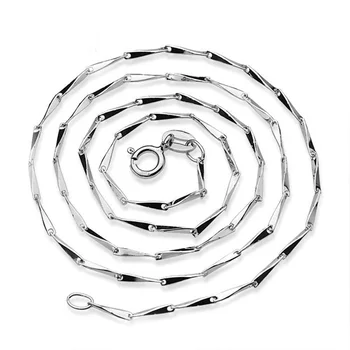 

MOONROCY Silver Color Finding 45cm 18" Trendy Choker Short Chain Parts Accessory Trendy Jewelry Wholesale One Piece Gift