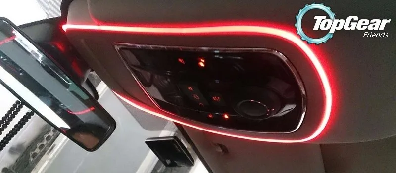 LED Lamp For Fiber Optic Light Band Atmosphere Lamp For Auto Car Interior Refit 2