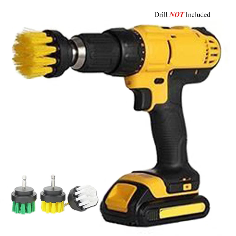 2 3.5 4 5inch Drill Power Scrub Clean Brush For Leather Plastic Wooden Furniture Cleaning Power Scrub, Mutiple Colors 2 3.5 4 5inch Drill Power Scrub Clean Brush For Leather Plastic Wooden Furniture Cleaning Power Scrub, Mutiple Colors