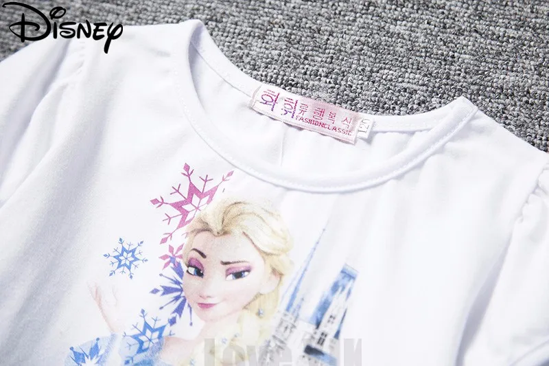 Детское платье Холодное сердце Disney одежда для девочек костюм Анны Эльзы малышей