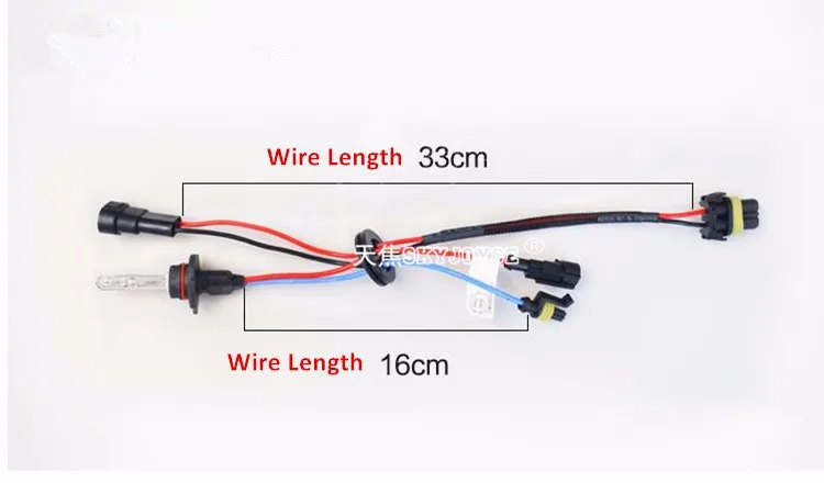 SKYJOYCE AC 12V 35W CNLIGHT HID Лампа 6000K 4300K 5000K Автомобильная ксеноновая лампа H1 H3 H7 H8 H11 9005 9006 Замена автомобильных фар