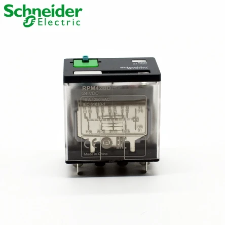 5 шт. реле Schneider RPM42BD RPM42P7 RPZF4 4CO 15A реле+ LTB+ светодиодный 24VDC 230VAC новое и оригинальное реле Schneider