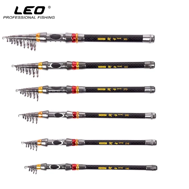 

LEO Exclusive Quality Telescopic Sea Fishing Rod Pole Portable Carbon Fiber Fishing Rod Stick Fishing Tackle