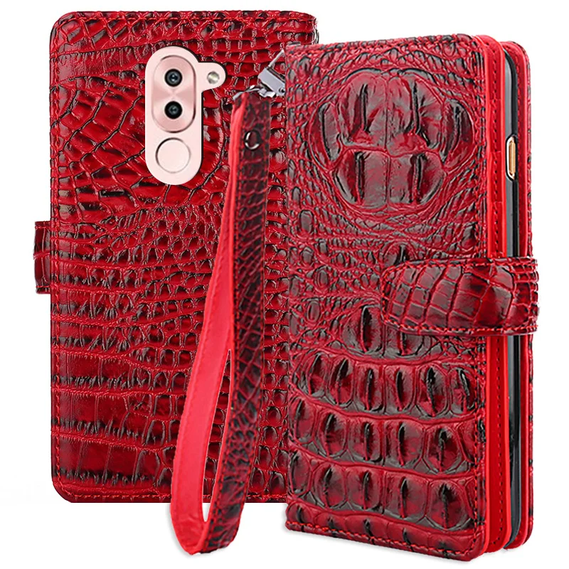 

For Huawei Honor 6X Case Huawei GR5 2017 Case Luxury Wallet Leather Case Cover For Huawei Mate 9 Lite phone case