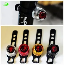 LED Waterproof Bike Bicycle Cycling Front Rear Tail Helmet Red Flash Lights Safety Warning Lamp Cycling