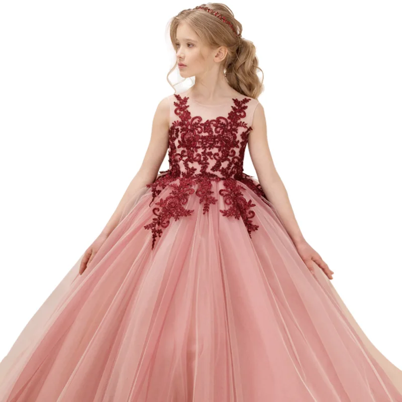 1 piece dress for girl long