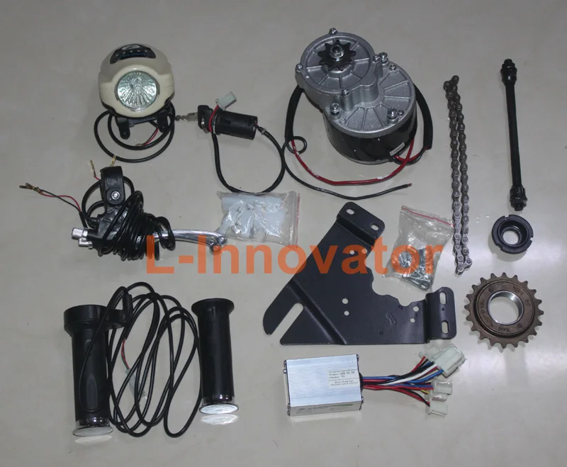 24V 250W ELECTRIC BIKE CONVERSION KIT E-BIKE MOTOR SCOOTER BICYCLE ( SIDE-MOUNTED ) BRUSHED | Спорт и развлечения