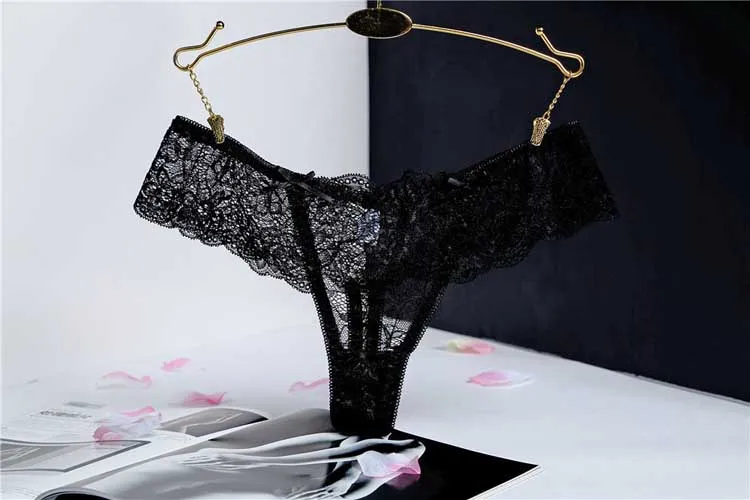 Underwear Women Thongs and G Strings Bragas Sexy Lace Panties Women's  T Back Pants Ladies Briefs Underpants Knickers Intimates 01 (6)