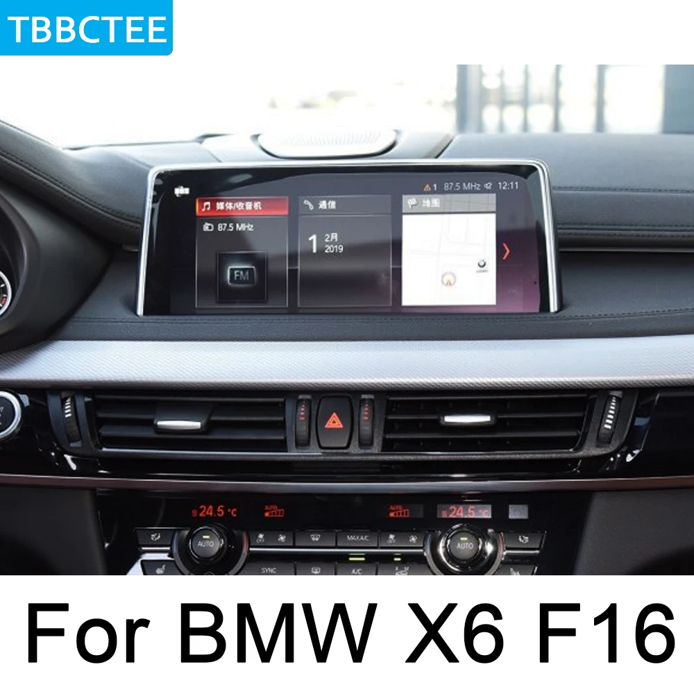 Top For BMW X6 F16 2018~2019 EVO Screen Android Car GPS Navi Map Stereo Original Style Multimedia Player Auto Radio BT WIFI HD 0