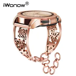 Женские ювелирные изделия браслет для часов 20 мм для samsung Galaxy Watch 42 мм/Активный 40 мм/Шестерни S2 классический Для женщин полосы Quick Release для