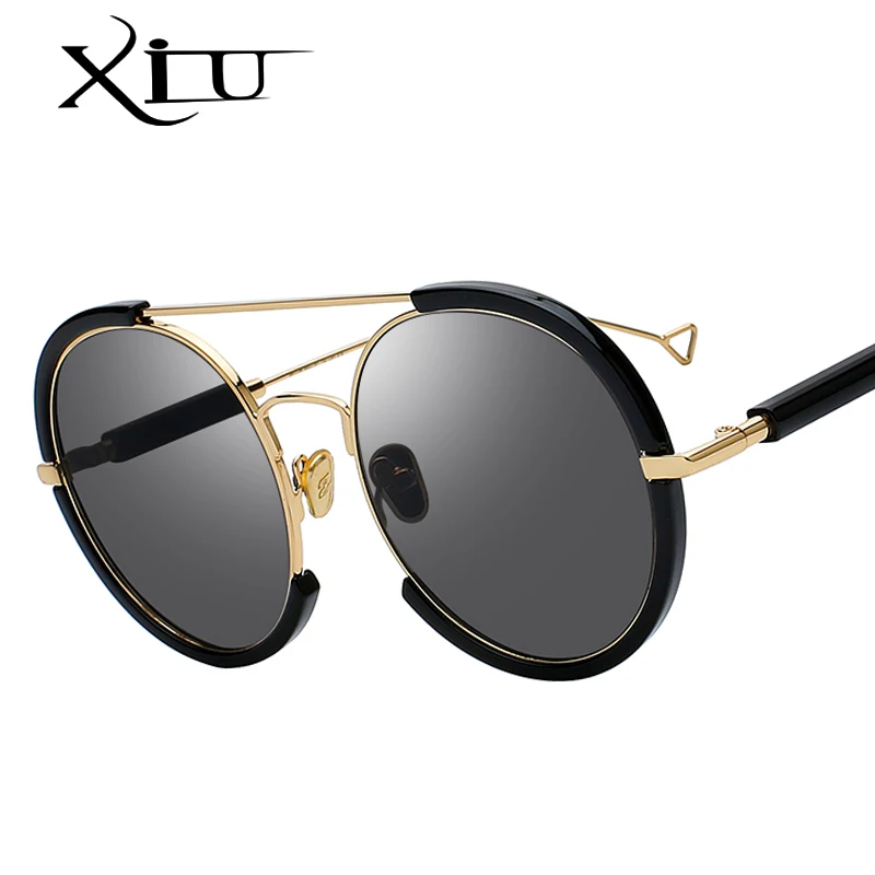 

XIU 2018 Retro Vintage Sunglasses Women Brand Designer Points Sun Glasses Oculos De Sol Feminino Woman Casual Sunglass UV400