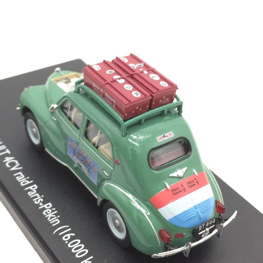 Высокая имитация Renault wagon 4CV модель автомобиля, 1:43 сплав автомобиля игрушки, металлические ролики, Коллекционная модель