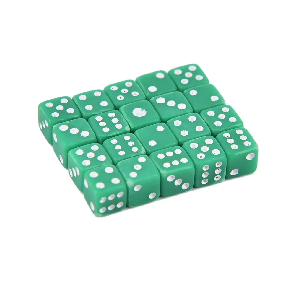 40x Standard 5mm dice set D6 acrylic for Playing Game small dice high qua B$ER 