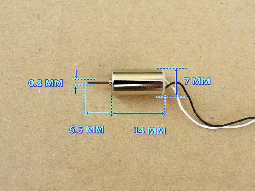 714 полые чашки двигатель диаметром 7 мм микро двигатели постоянного тока 3,7 в 58000 об/мин NdFeB магнит без сердечника двигатель постоянного тока для модели самолета DIY аксессуары