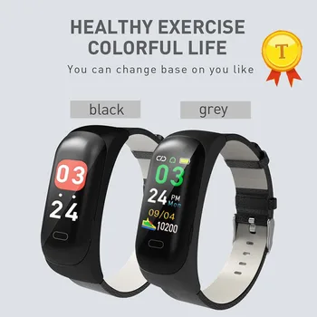 

Smart Watch Men Heart Rate healthy exercise colorful life Calorie IP67 Sports Bracelet Bluetooth Wireless Earphones Smart Band