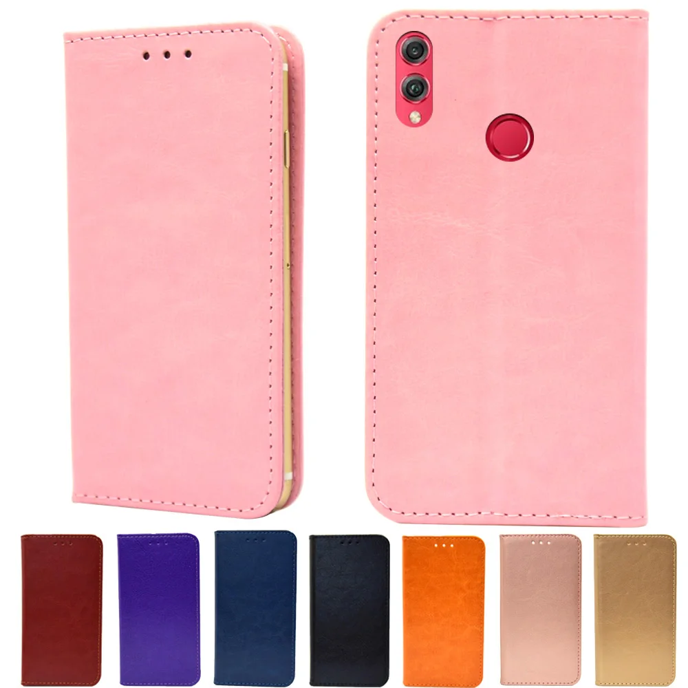 

Luxury Book Wallet PU Leather Flip Case Stand Card Holder Case Cover For Huawei Honor 8X Honor8X 4G LTE 6.5 inch