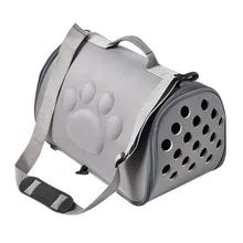 Pet Диагональ Straddle складной из ЭВА дышащая губка космическая сумка для переноски небольшой предмет для маленьких средних кошек собак открытый мягкий