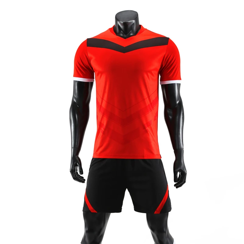 football jerseys set pockets men soccer 