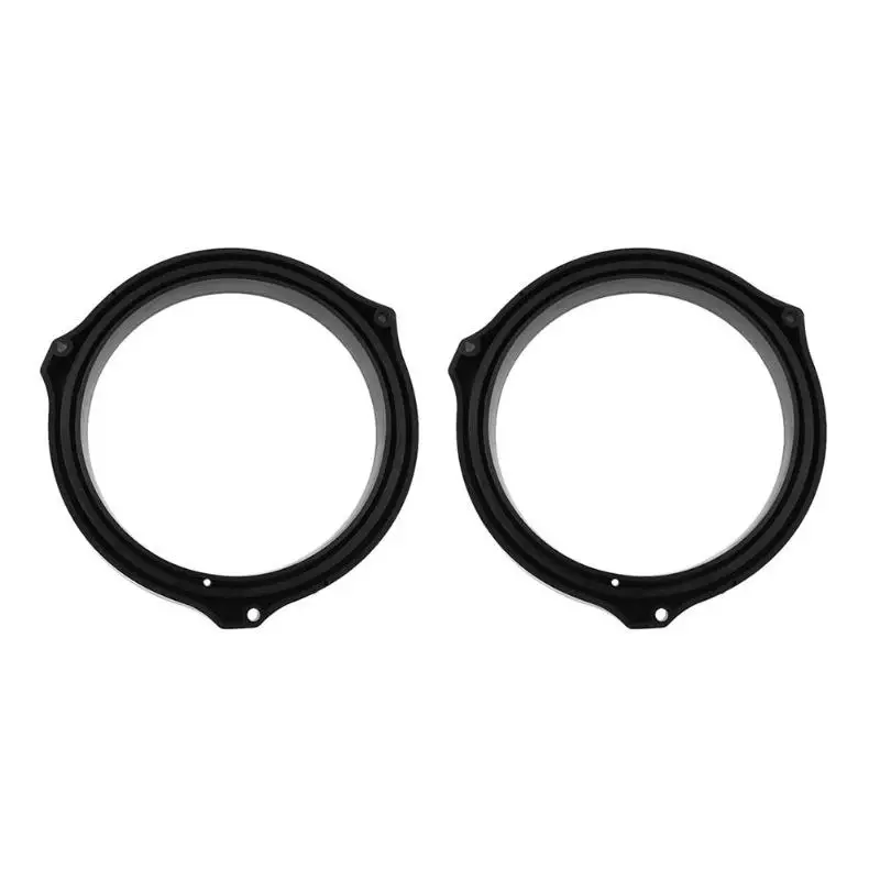 VODOOL 2pcs 6.5 Inch Car Door Speaker Spacer Ring Adapter Brackets for
