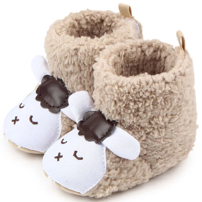 Pasgeboren Baby Jongens En Meisjes 3 20 Maanden Plus Fluwelen Lam Serie Niet Veroorloven Leren Lopen Shoes Katoen Shoes Laarzen Xz40 Baby Lamb Shoes Baby Boots Boybaby Boy Shoes Aliexpress