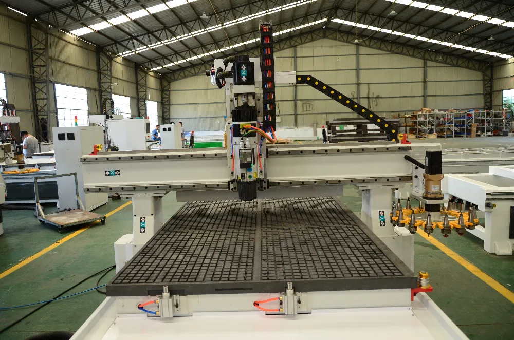 Шпиндель воздушного охлаждения ATC CNC маршрутизатор 1325 Сделано в Китае|Фрезы по