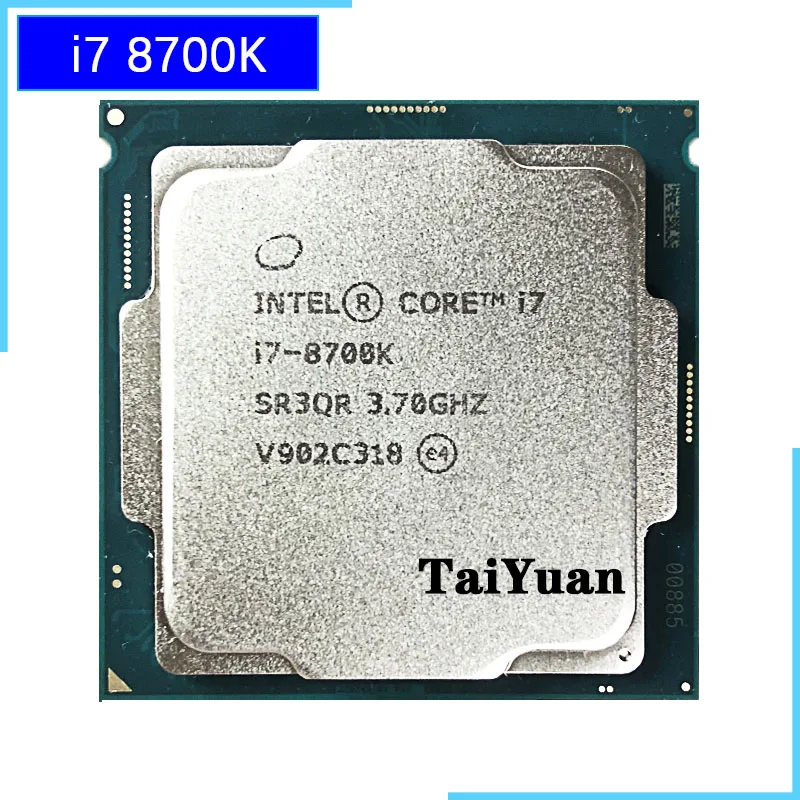 Intel Core I7-8700k I7 8700k 3.7 Ghz Six-core Twelve-thread Cpu 