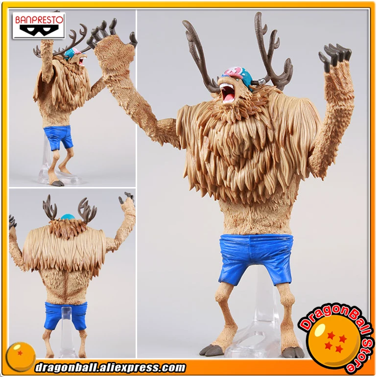 Banpresto Onepiece King of Artist The Tonytony Chopper Toy, Brown/Blue