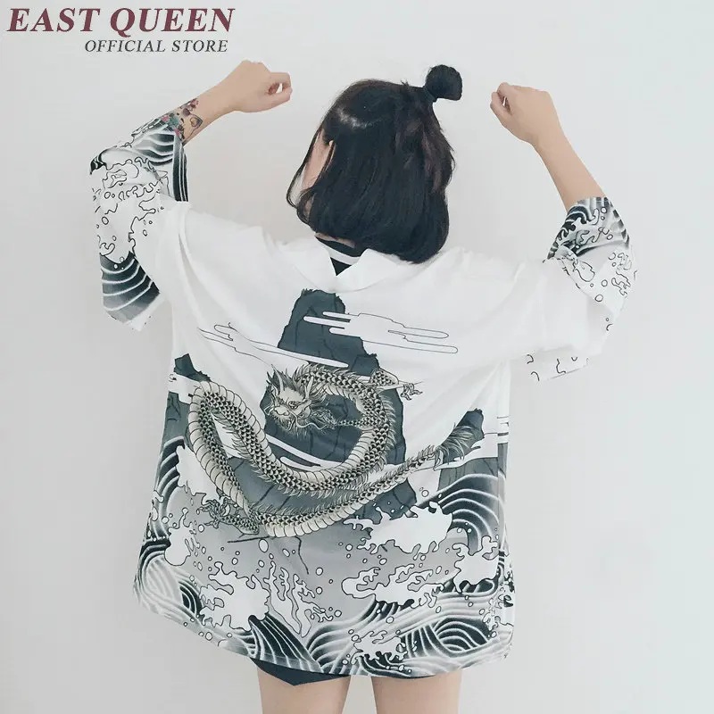 Japanese kimono shirt beach kimono cardigan women summer traditional japanese kimono yukata japanese traditional kimonos NN0802