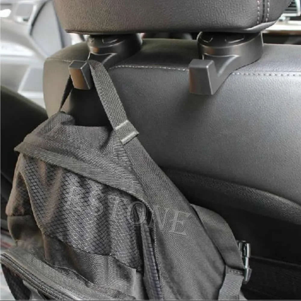 Новое полезное автомобильное сиденье для внедорожника подголовник держатель Крючки вешалка органайзер сумка пальто