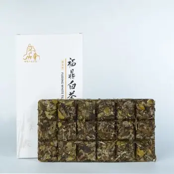 

200g total 2 box each box 100g Fuding White Tea White Peony Chocolates Brick Tea Business Affairs Have A Cup Of Tea Super