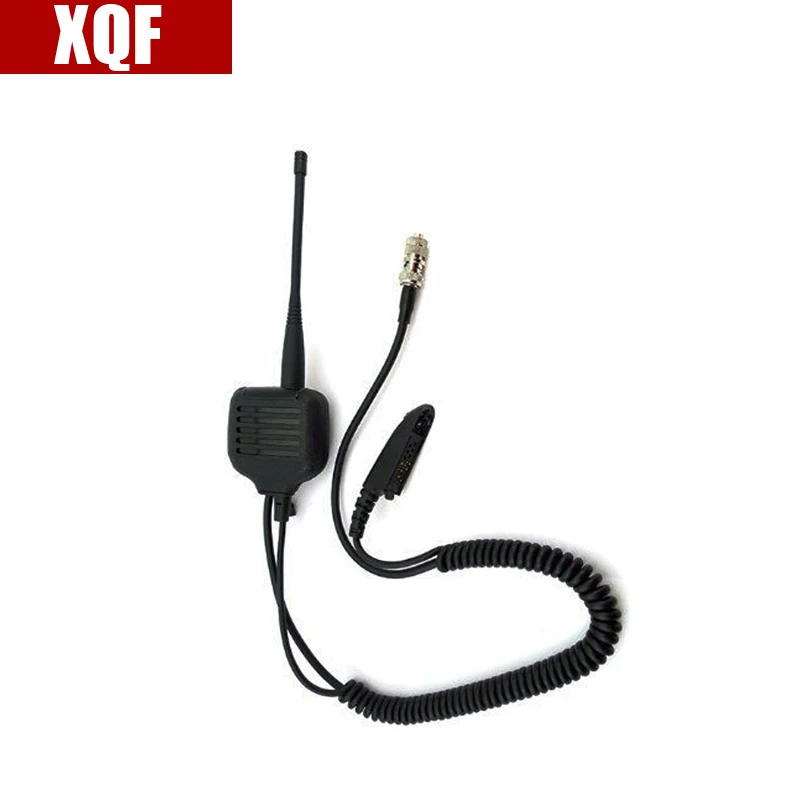 Микрофон XQF для Motorola radio GP328 GP340 GP360 GP380 с антенной UHF/VHF|speaker mic|motorola micradio mic |
