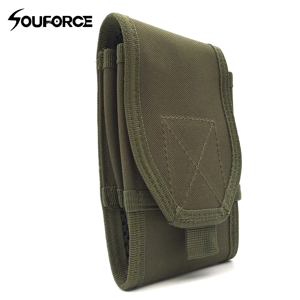

Outdoor Tactical Double-decker Mobile Bag 6 inch Large Screen Mobile Bag Small Pockets