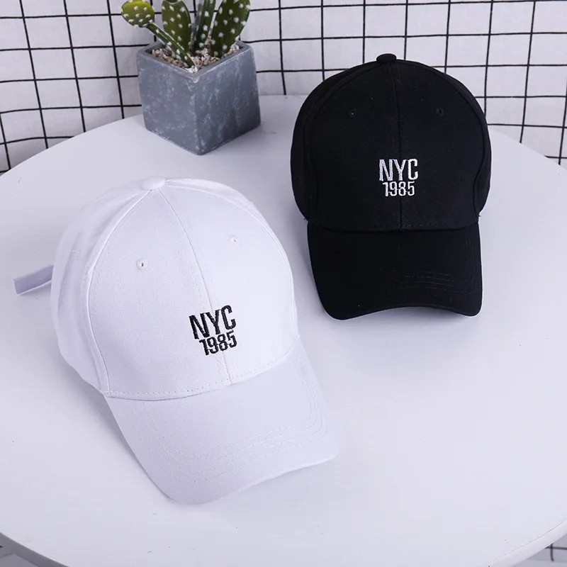 

New NYC Baseball Cap Men Women Cotton Snapback Caps Embroidery Letter Dad Hat Unisex Summer Casual Sun Hat NY Hip Hop Cap Gorras