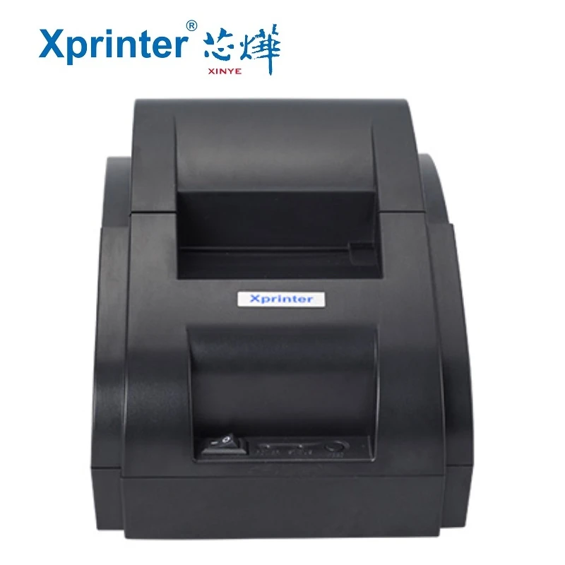 XP-58IIH Thermal Small Ticket Printer 58mm Mini Restaurant Bill Printer Thermal USB Interface 58mm POS Receipt Printer canon mini printer film