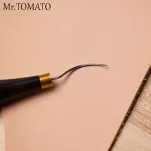 1 шт. Высокое качество Профессиональный шило швейный инструмент отверстие пробивая кожа резьба по дереву ручка сталь кривая шило ремесло сшивание DIY Инструменты