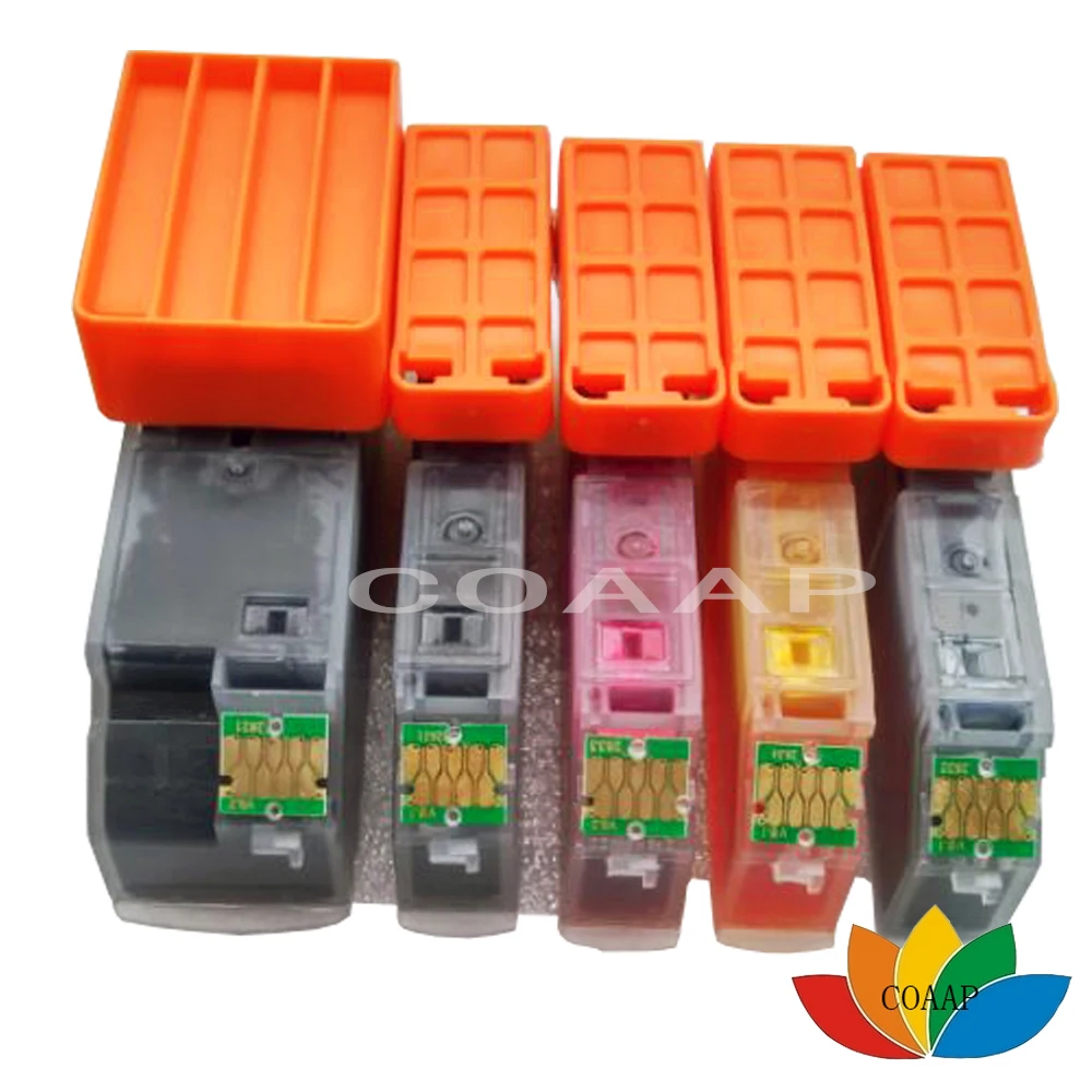 Совместимые чернила T2621 26 XL 5 шт. черные для принтера Epson expressions XP 700 710 720 610 520 510 605 800