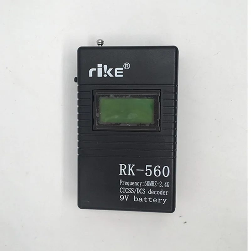 Портативный ручной счетчик частоты RK560 50MHz-2.4 ГГц DCS CTCSS радиотестирование |