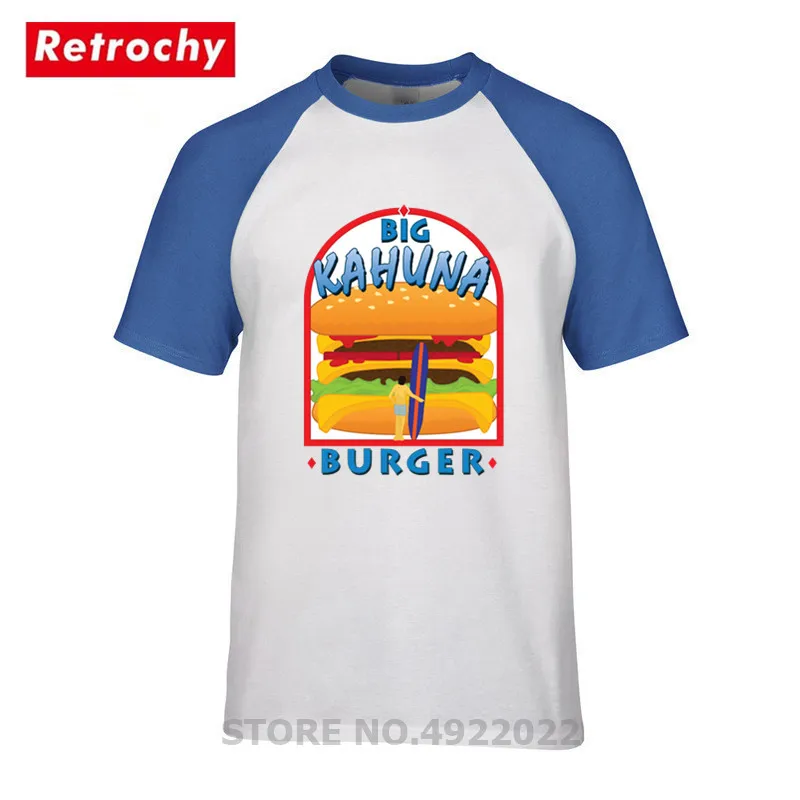 Классическая целлюлозно-фантастическая футболка из фильма Big Kahuna Burger новая